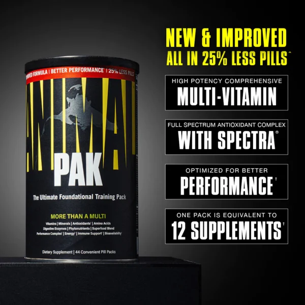 Animal Pak 44  Packs New