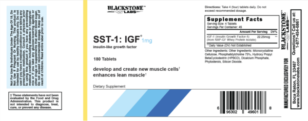 BlackStone Labs IGF-1