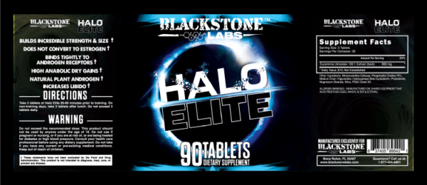 BlackStone Labs Halo Elit 90 Kapsül