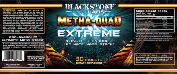 BlackStone Labs Metha-Quad Extreme 30 Tablets