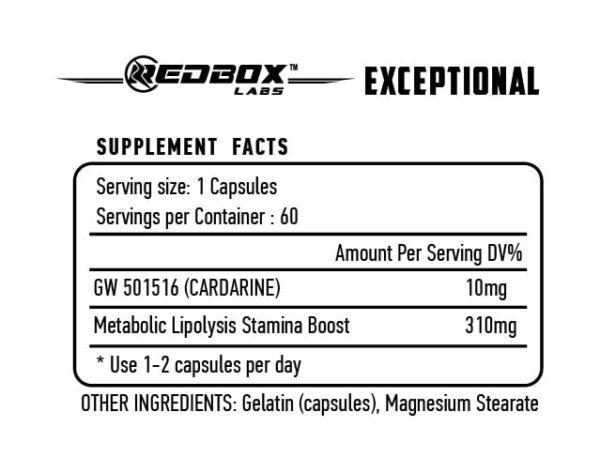 Red Box Labs Exceptional (gw 501516)