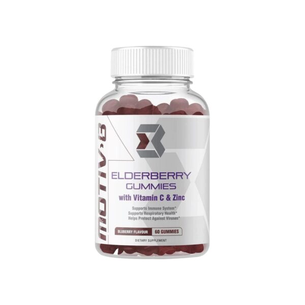 Motiv8 Elderberry Gummies w/ Vitamin C & Zinc