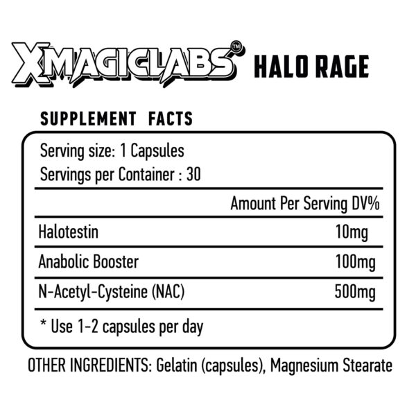 HALO-RAGE XMAGICLABS